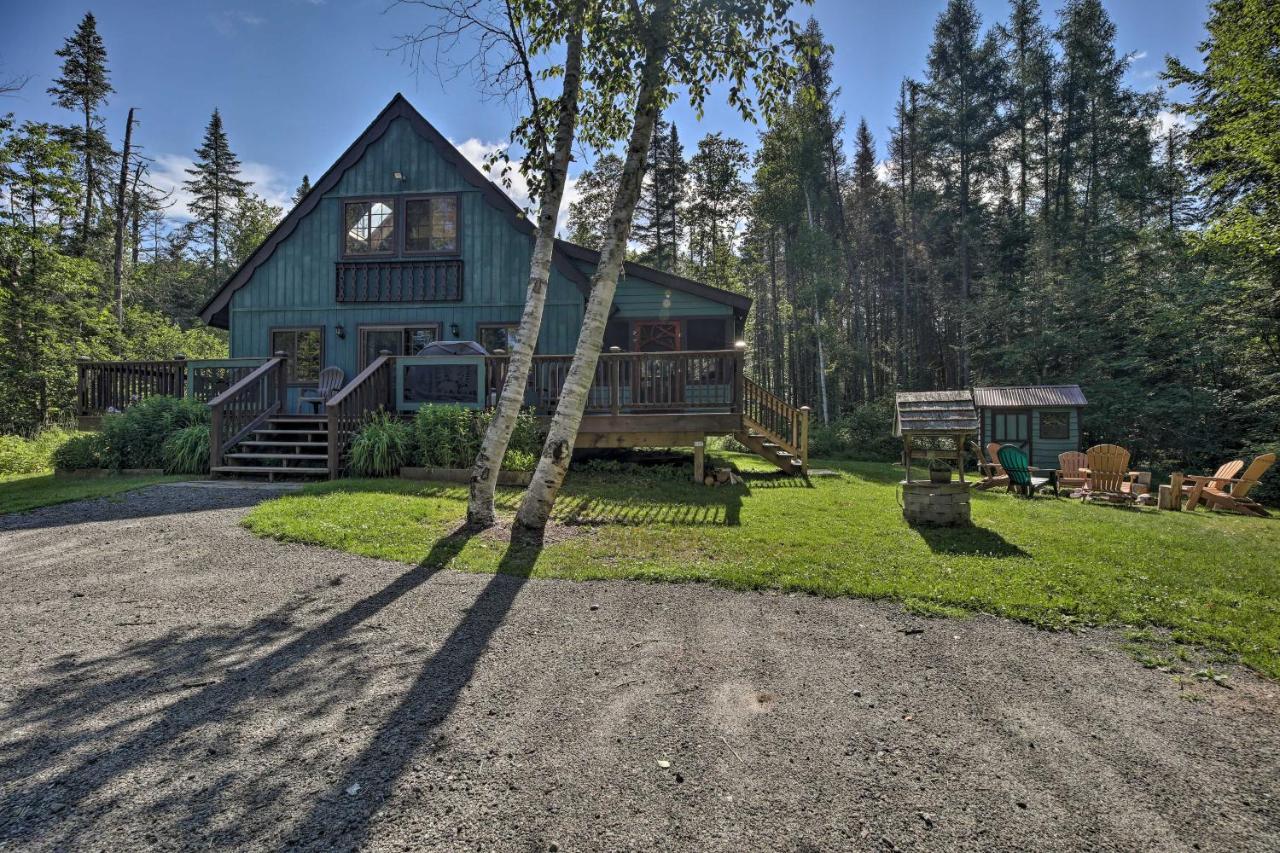 Lake Placid Chalet Deck And Forest Views! Extérieur photo